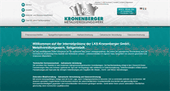 Desktop Screenshot of lks-kronenberger.de